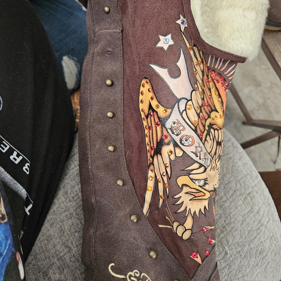 Ed hardy boots - Picture 4 of 5